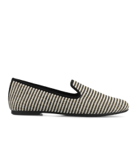 The Starling - Black/Off White Two Tone Raffia