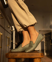 The Starling - Seafoam Raffia