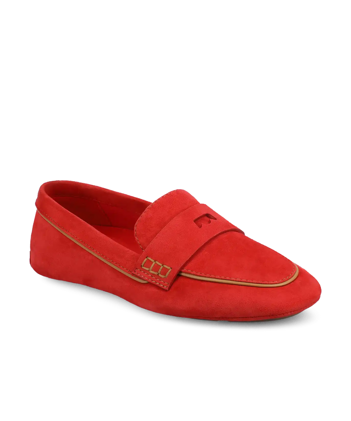 The Vesper Driver - Red Suede